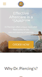 Mobile Screenshot of drpiercing.com